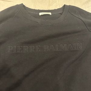 Pierre Balmain XXL black crew neck